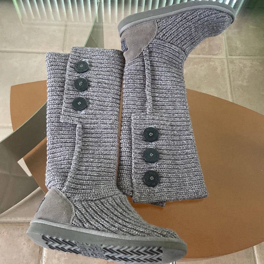 UGG tall knit boots